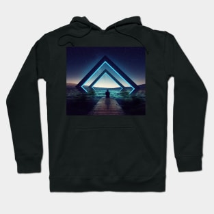 Chillin over the clouds Hoodie